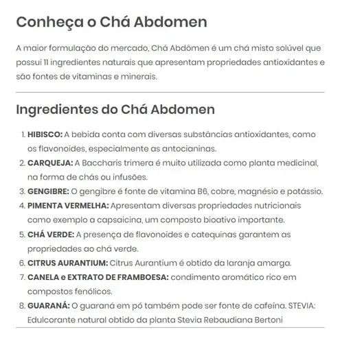 melhores chás para perder barriga rápido