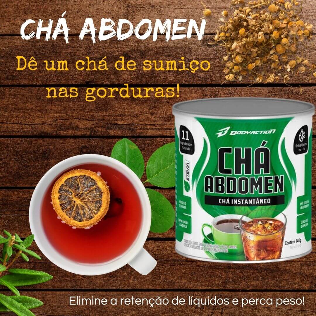 custo benefício do chá abdomen bodyaction