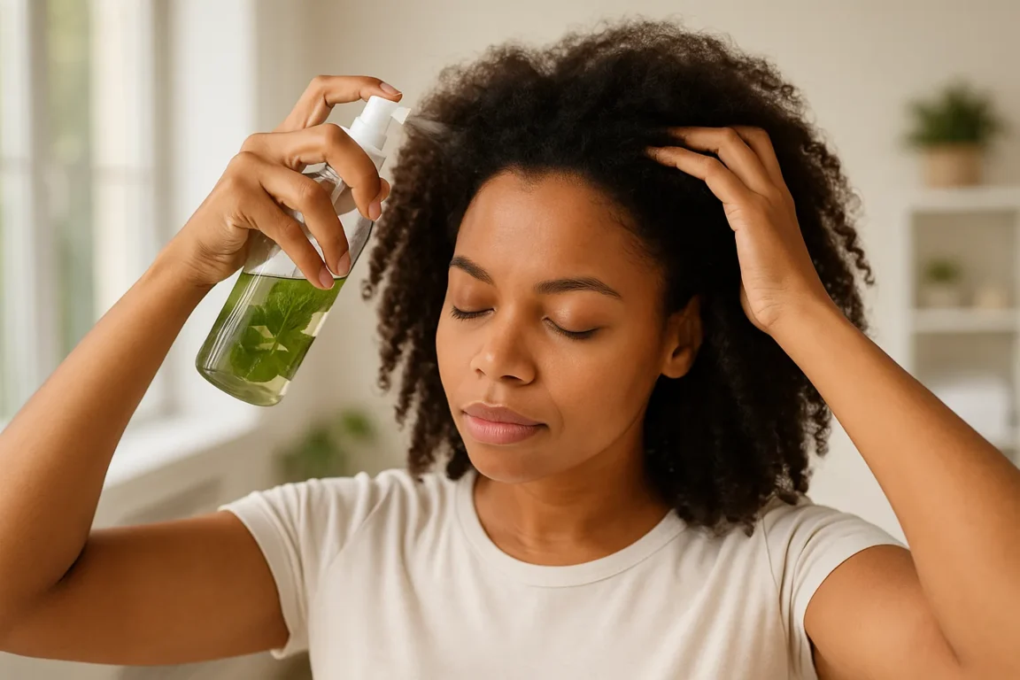 chá de hortelã para queda de cabelo funciona mesmo