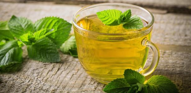 cha de hortela na umbanda para que serve