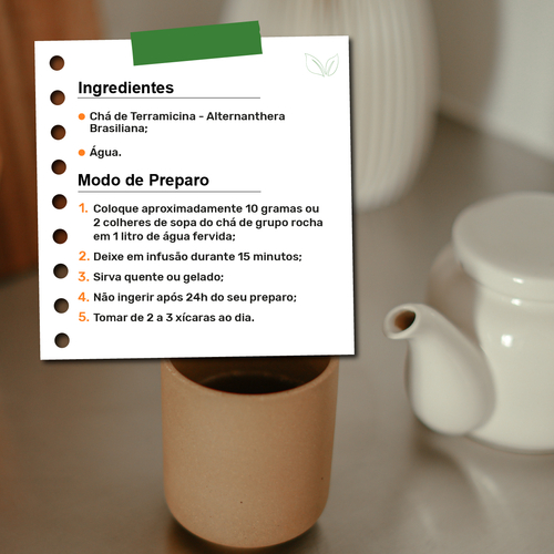 erros comuns ao fazer chá de terramicina