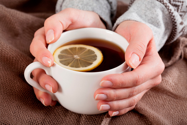 melhores chás para gripe e resfriado