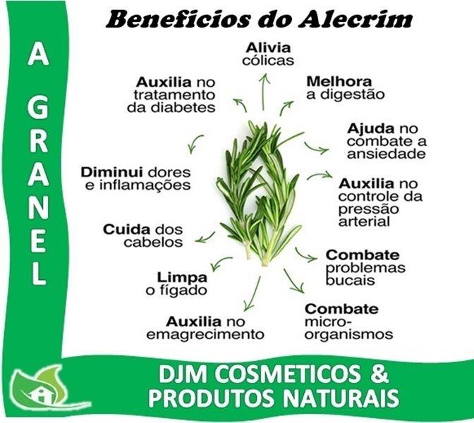 para que serve chá de alecrim