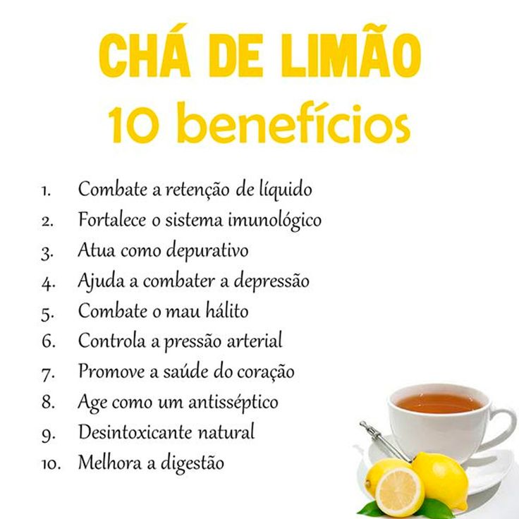 benefícios chá limão casca