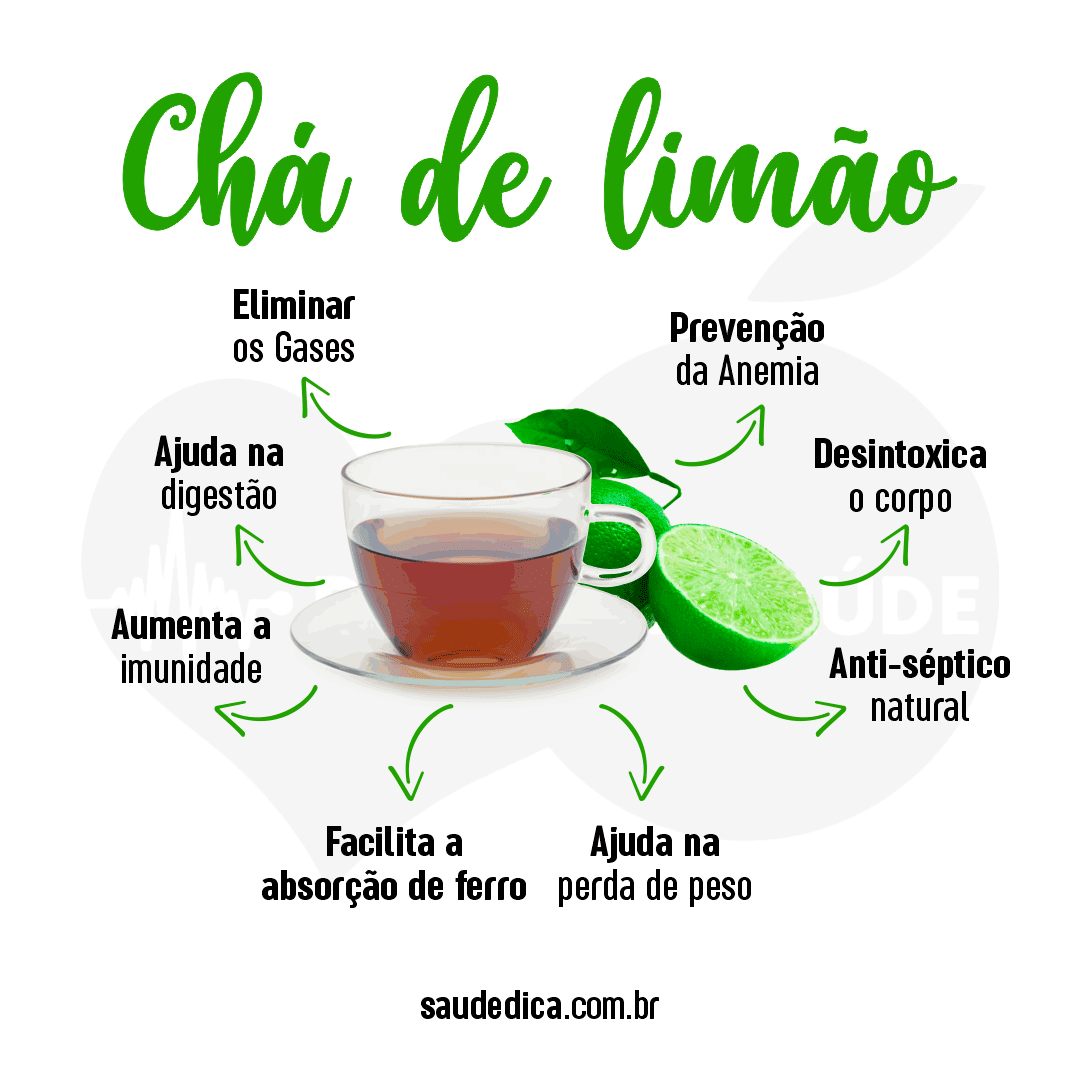 chá de limão para ansiedade