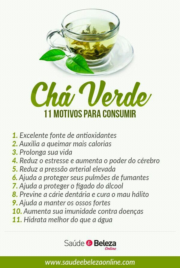 chá verde para ansiedade