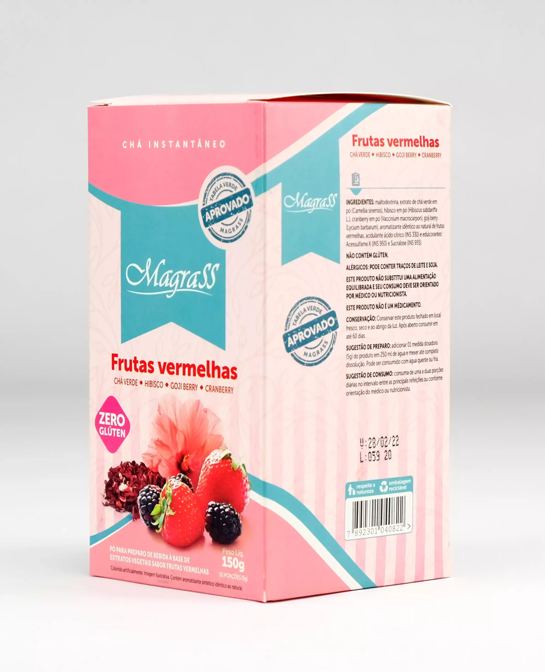 chá de frutas vermelhas para que serve