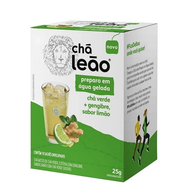 onde comprar chá verde Leão