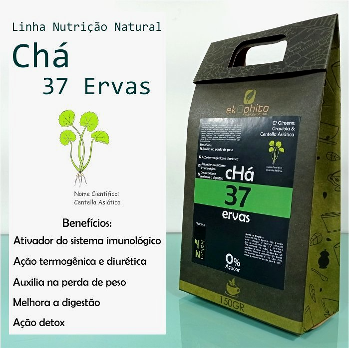 Alternativas chá 37 ervas
