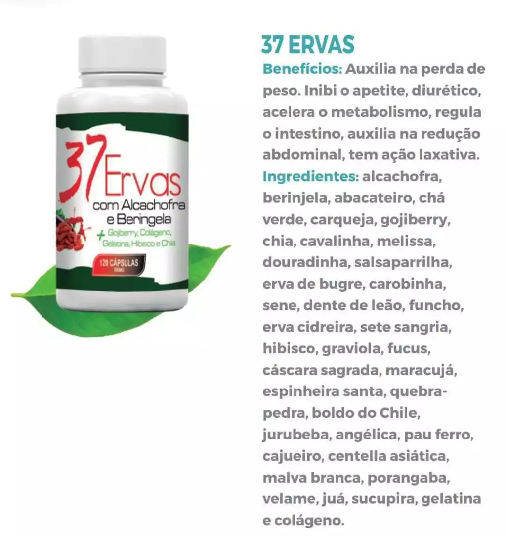 Chá 37 ervas funciona