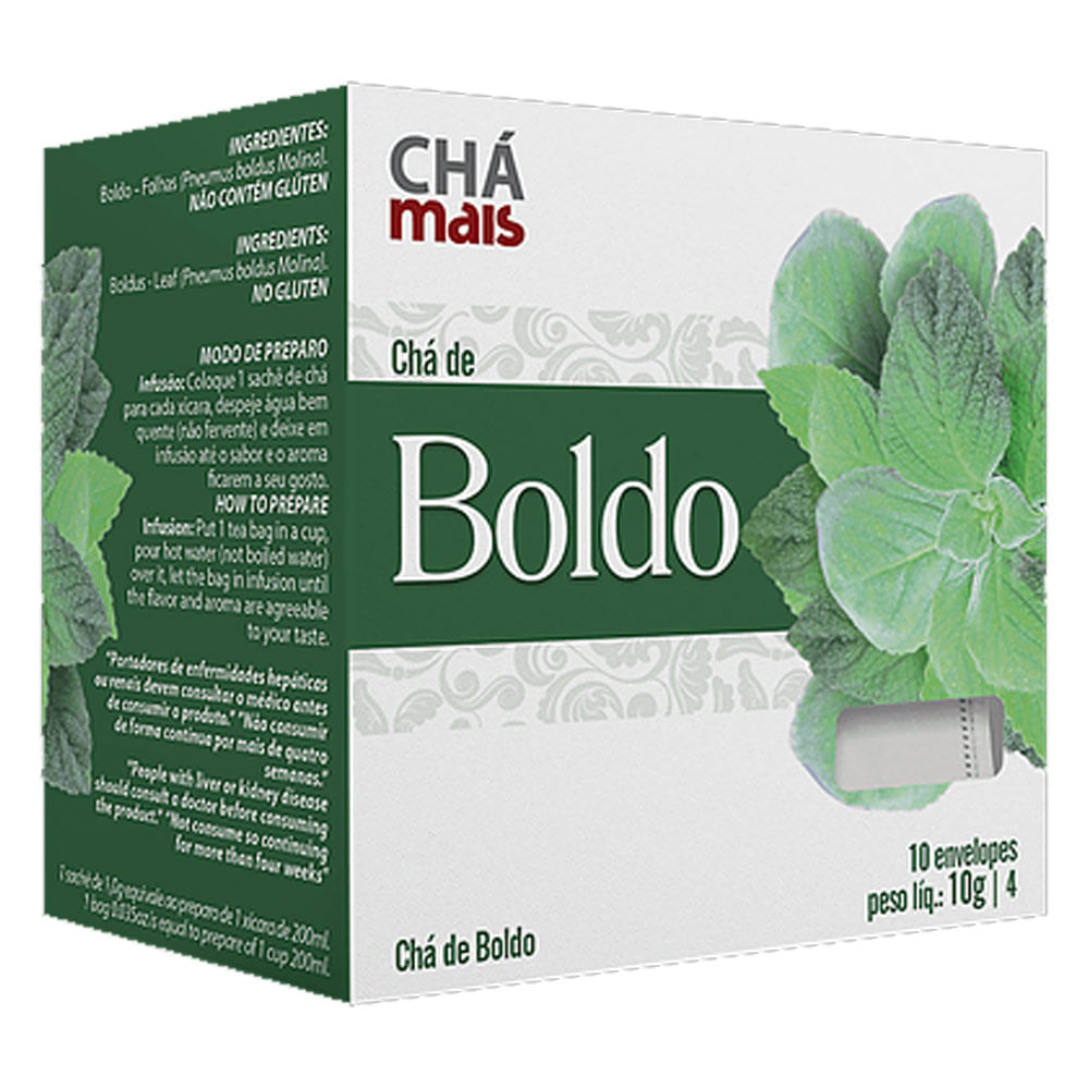 para que serve cha de boldo