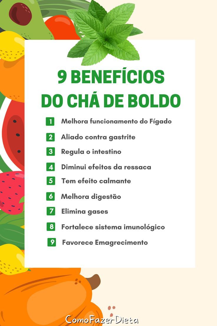 como fazer cha de boldo