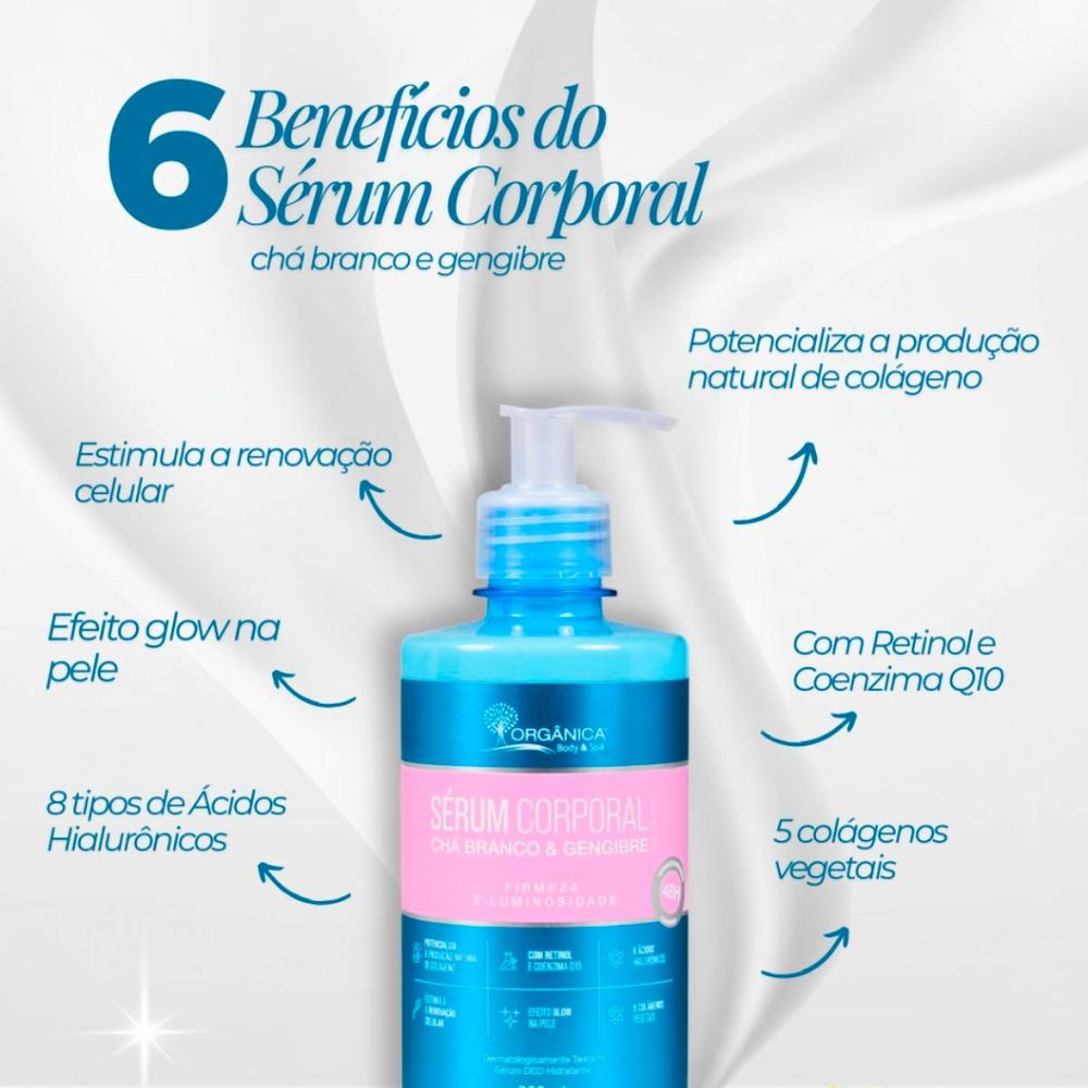 chá branco rugas