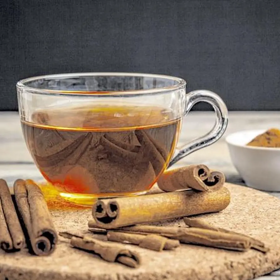 chá de canela gestante