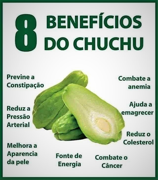 chá de chuchu para pressão alta