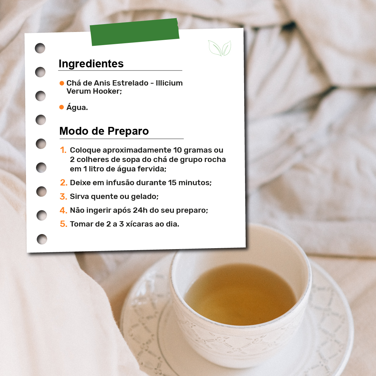 para que serve o chá de anis estrelado