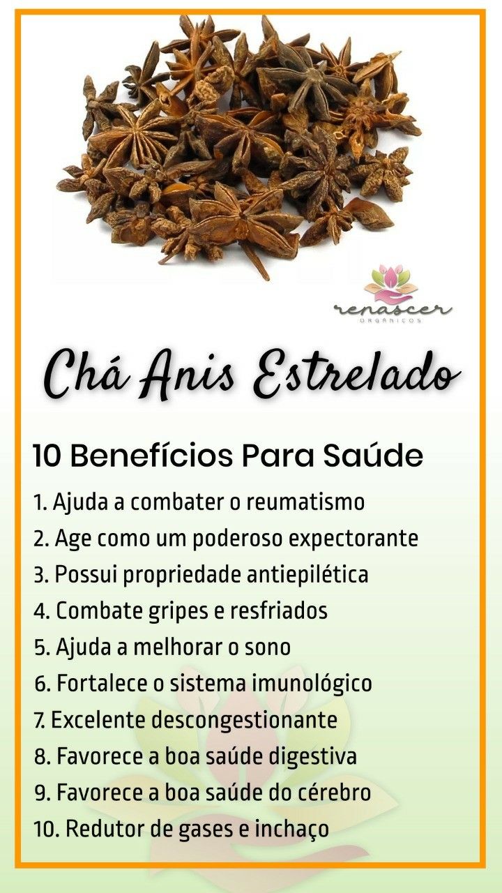 contraindicações anis estrelado