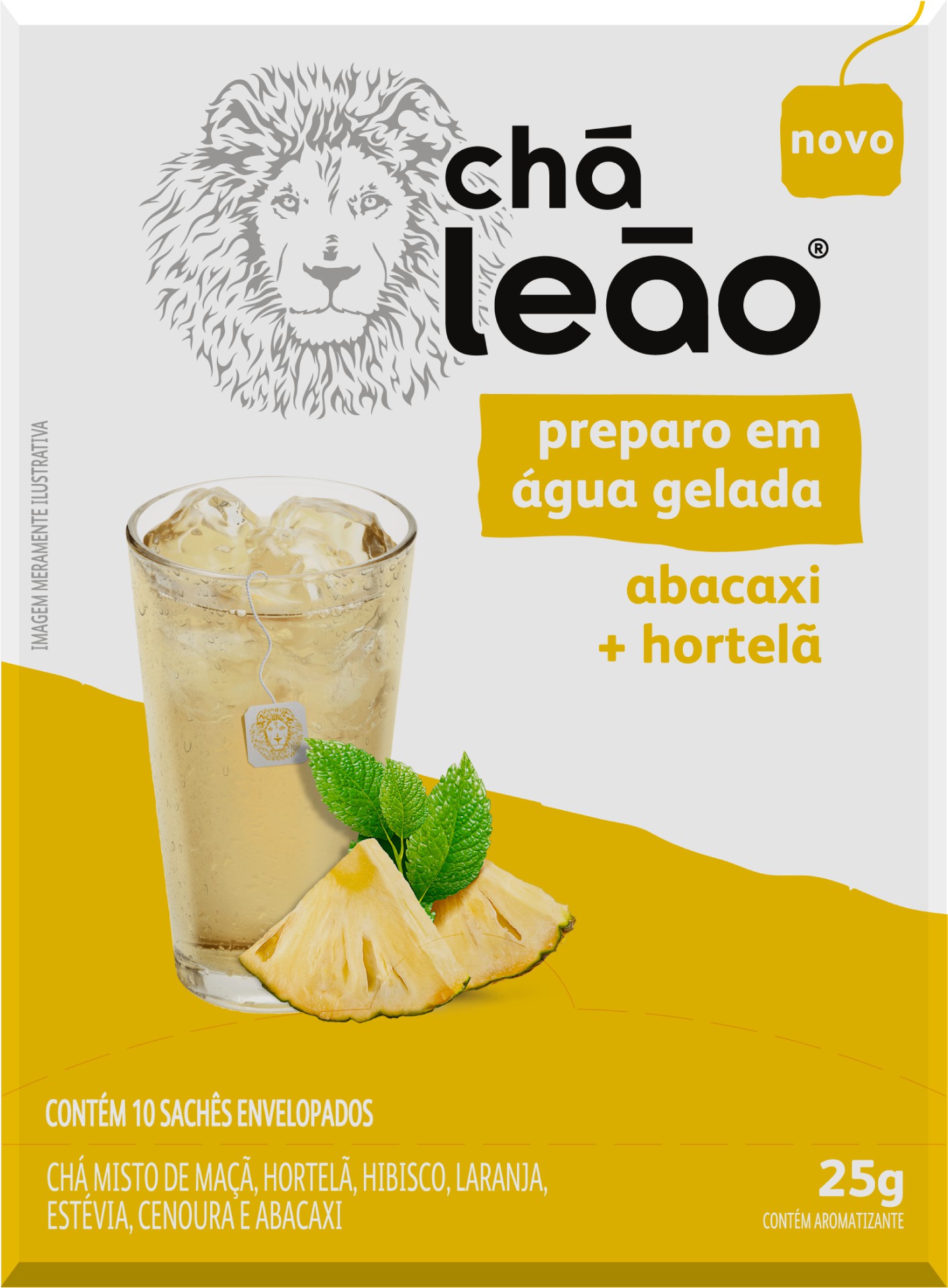 benefícios chá casca abacaxi hortelã