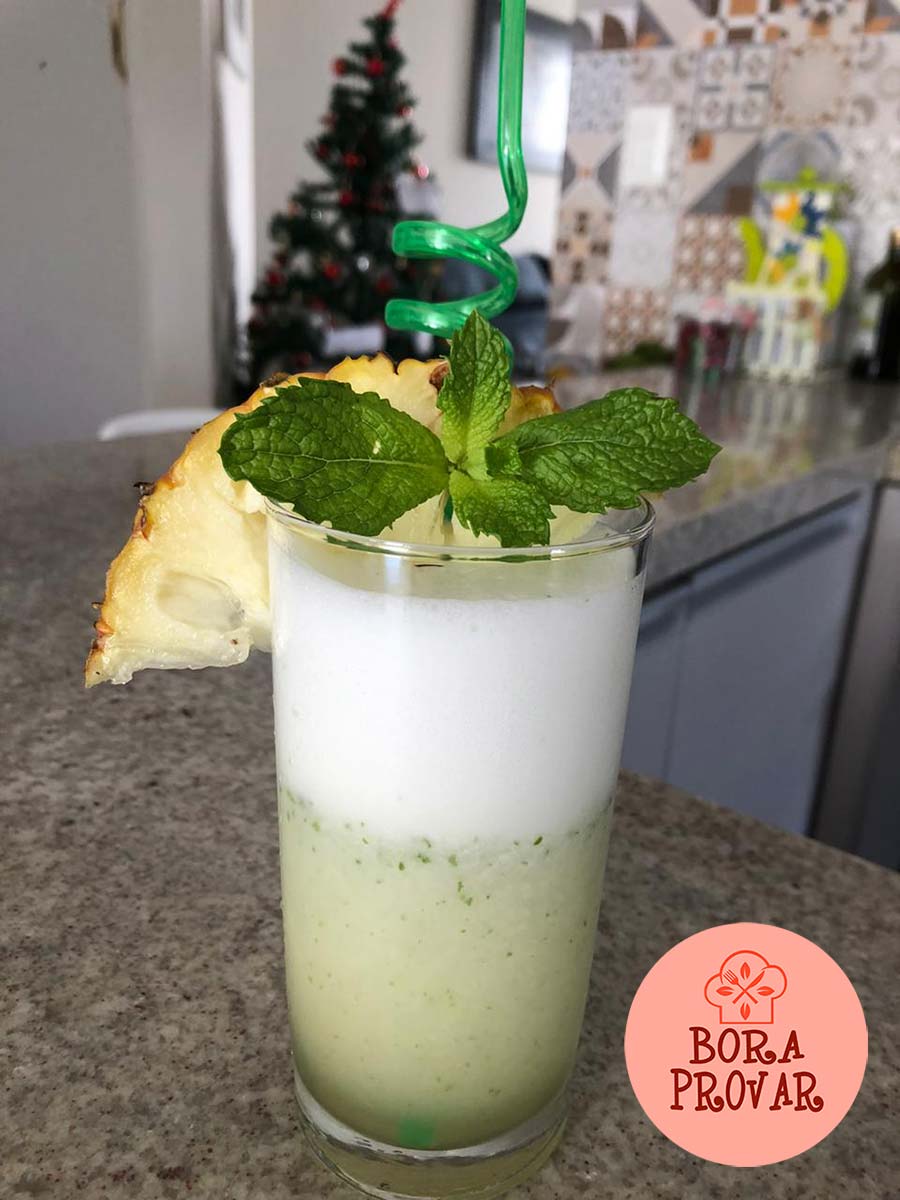 chá gelado detox
