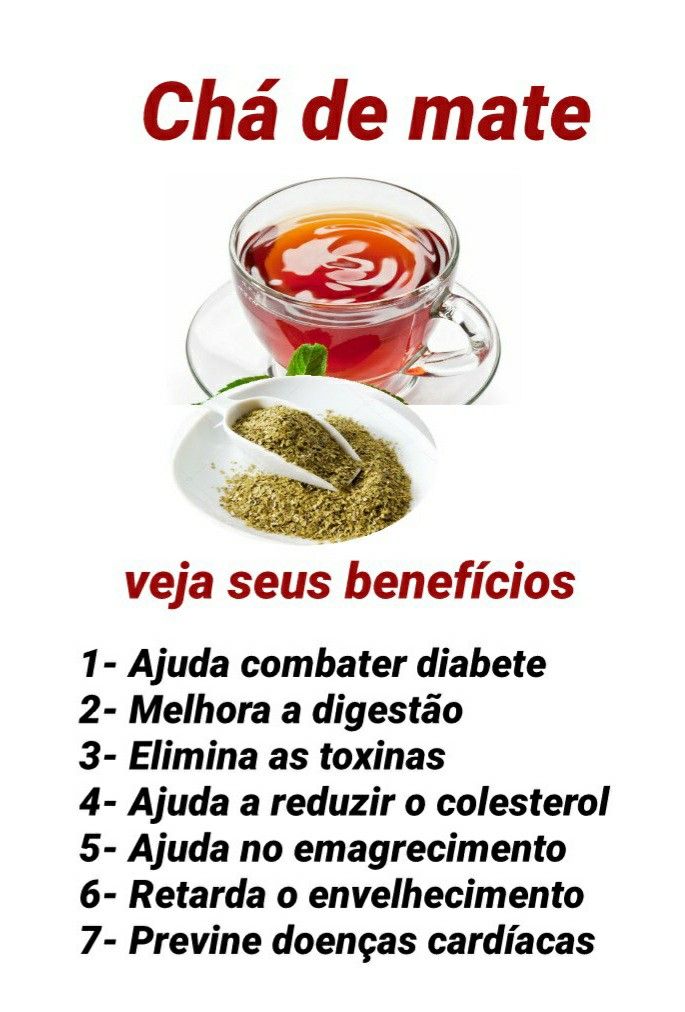 chá mate para diabéticos