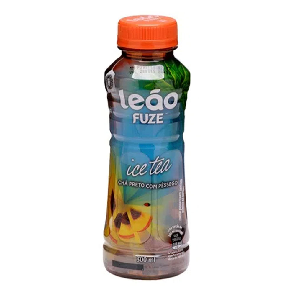 cha leao pêssego gelado