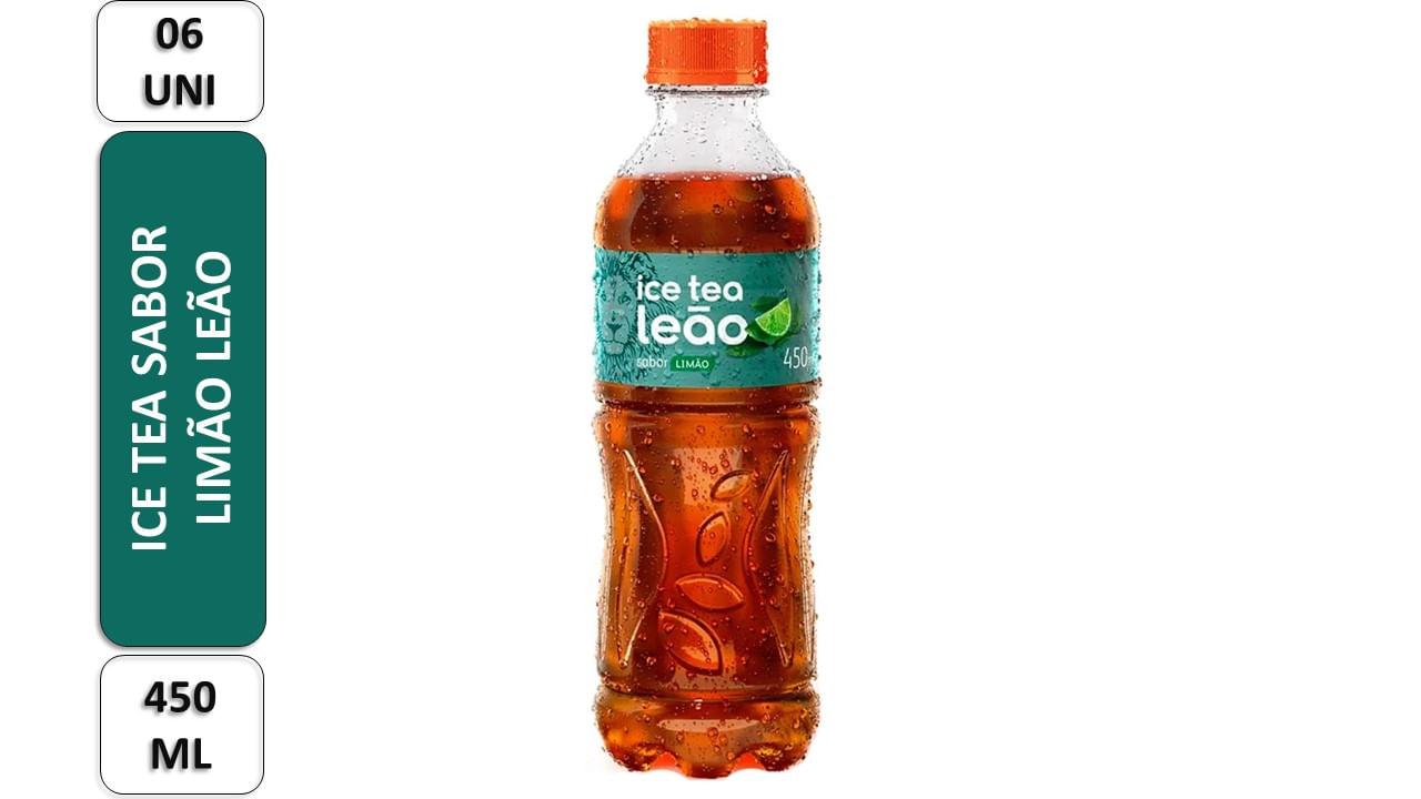 chá Leão preparo água gelada