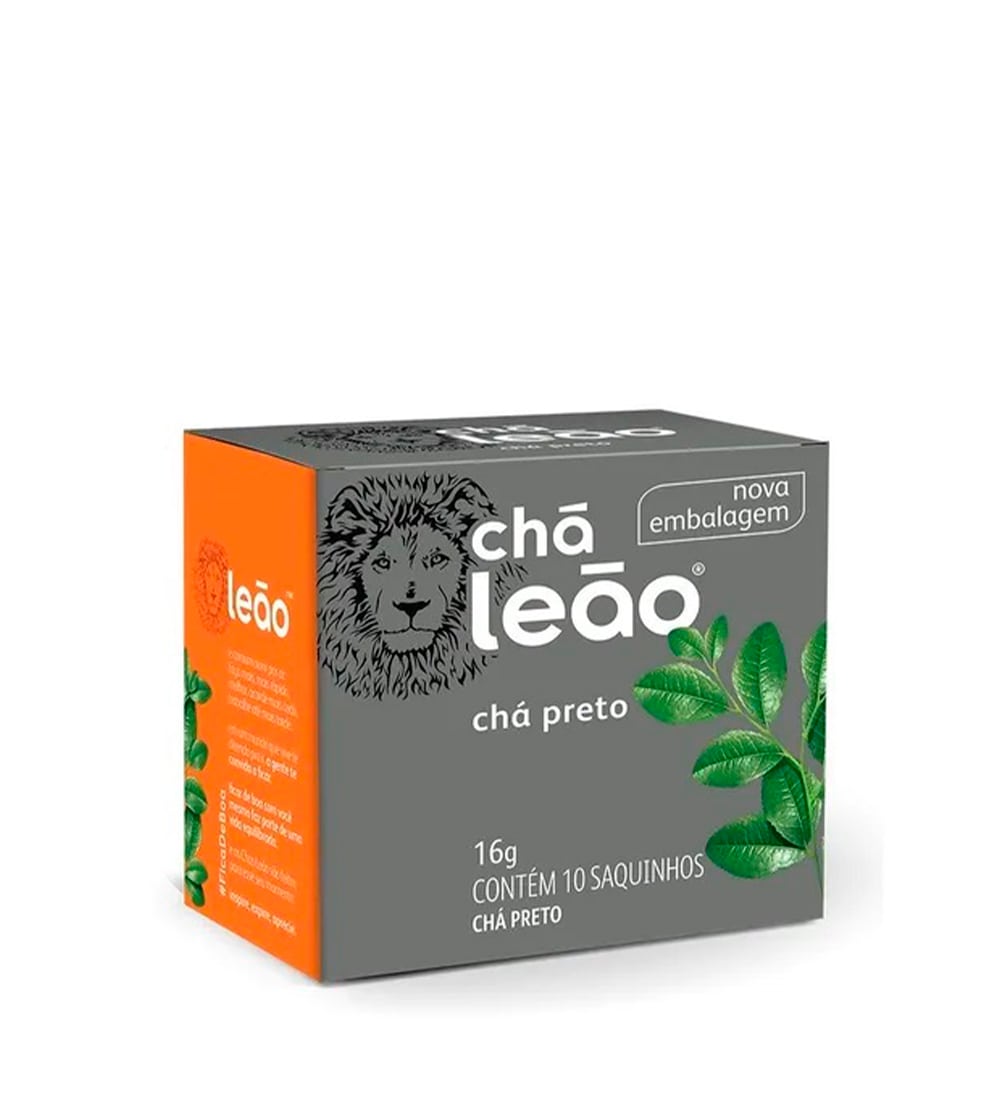 chá Leão preparo água gelada