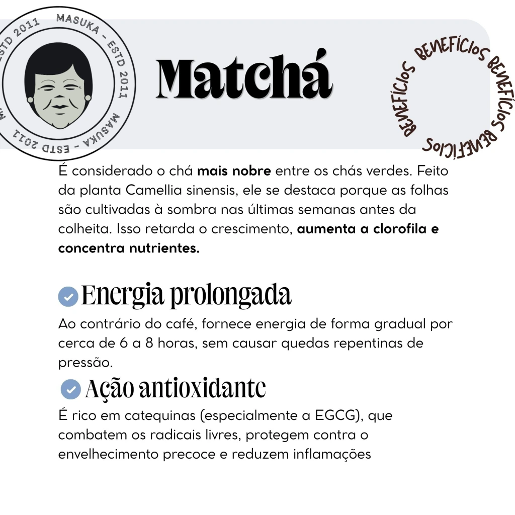 chá matcha vs chá verde
