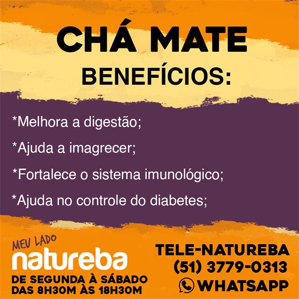 chá mate para emagrecer