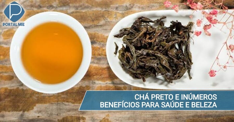 efeitos do chá preto pela manhã