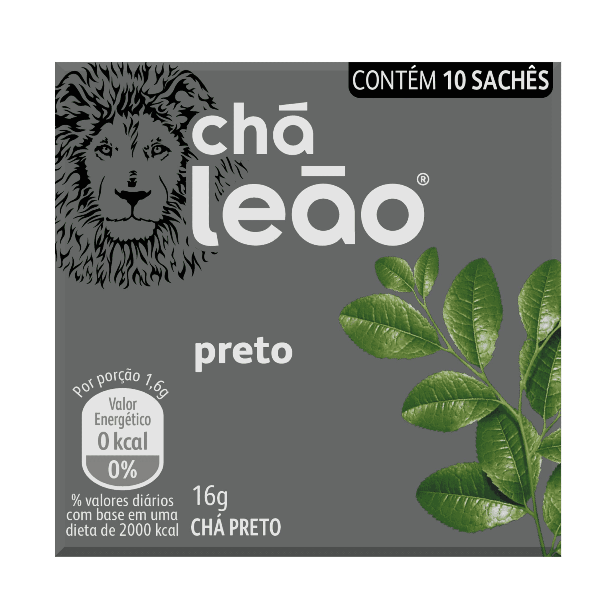 benefícios chá preto Leão
