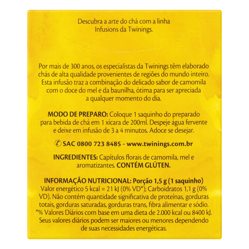 twinings sem cafeína