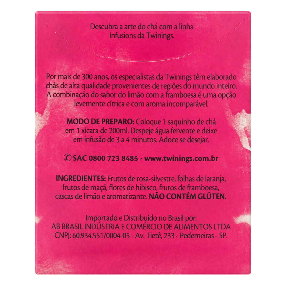 twinings camomila benefícios