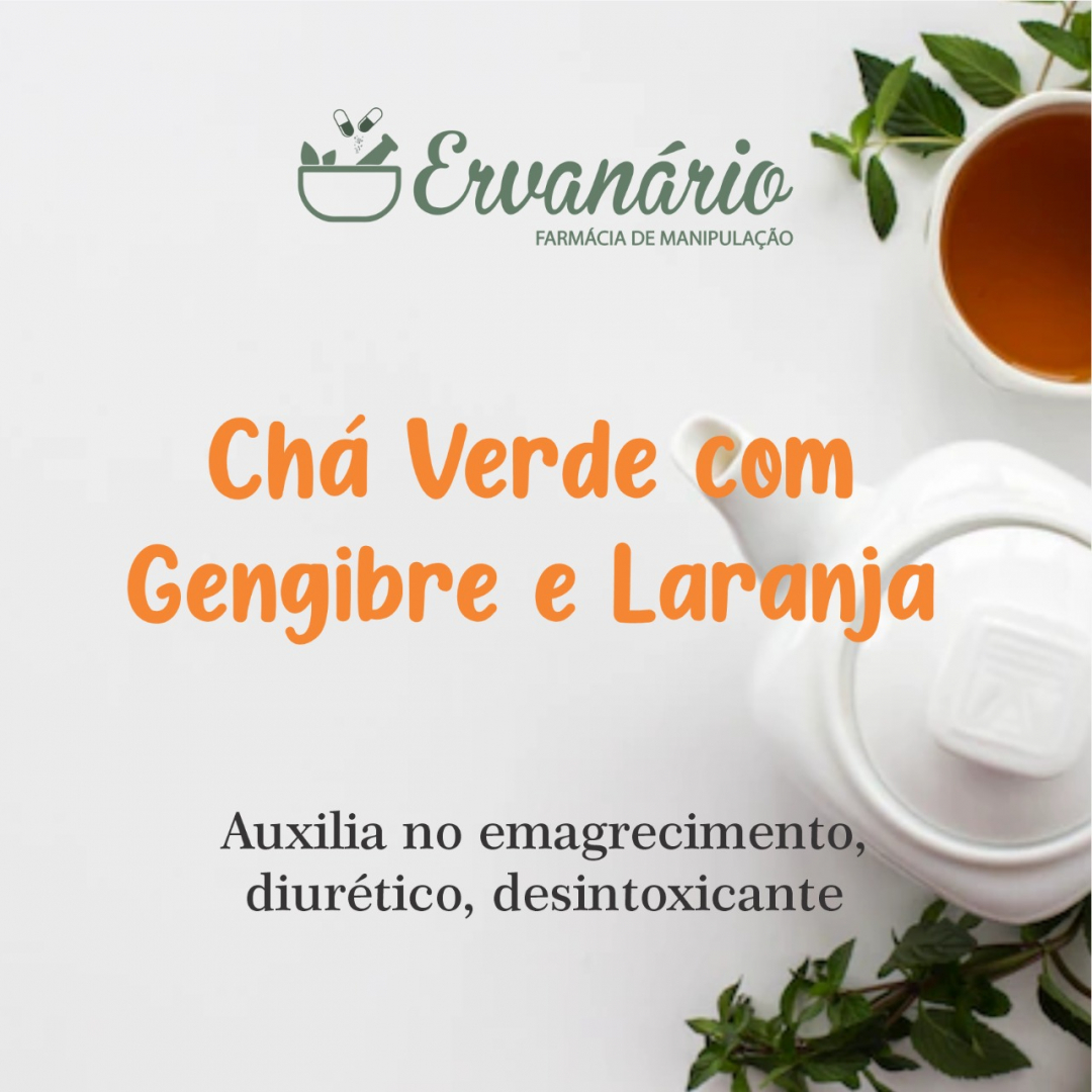 como o chá verde com gengibre acelera o metabolismo