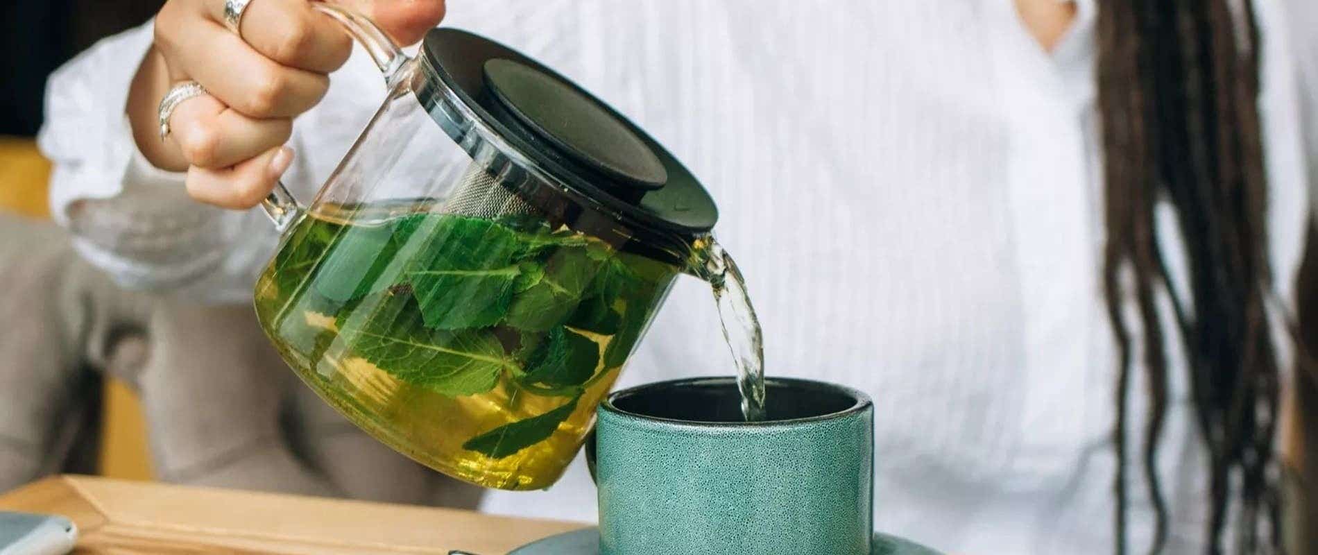 chá verde e cafeína