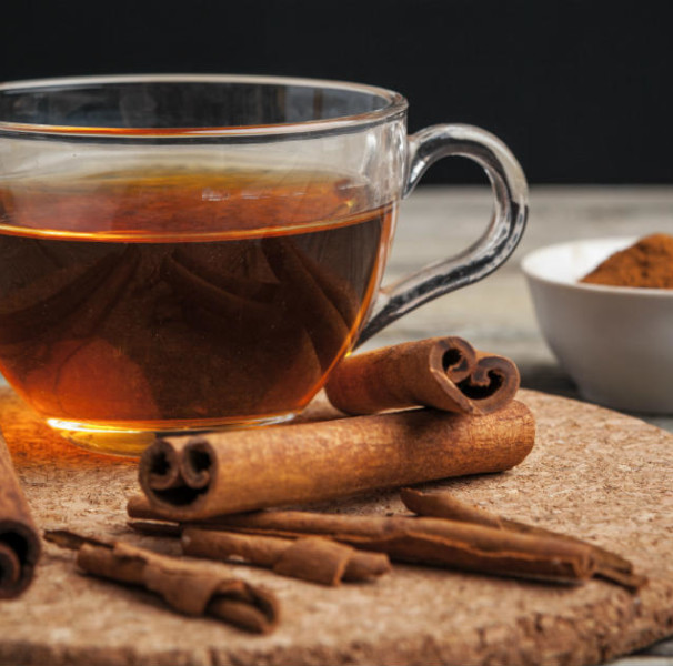 como fazer chá de canela