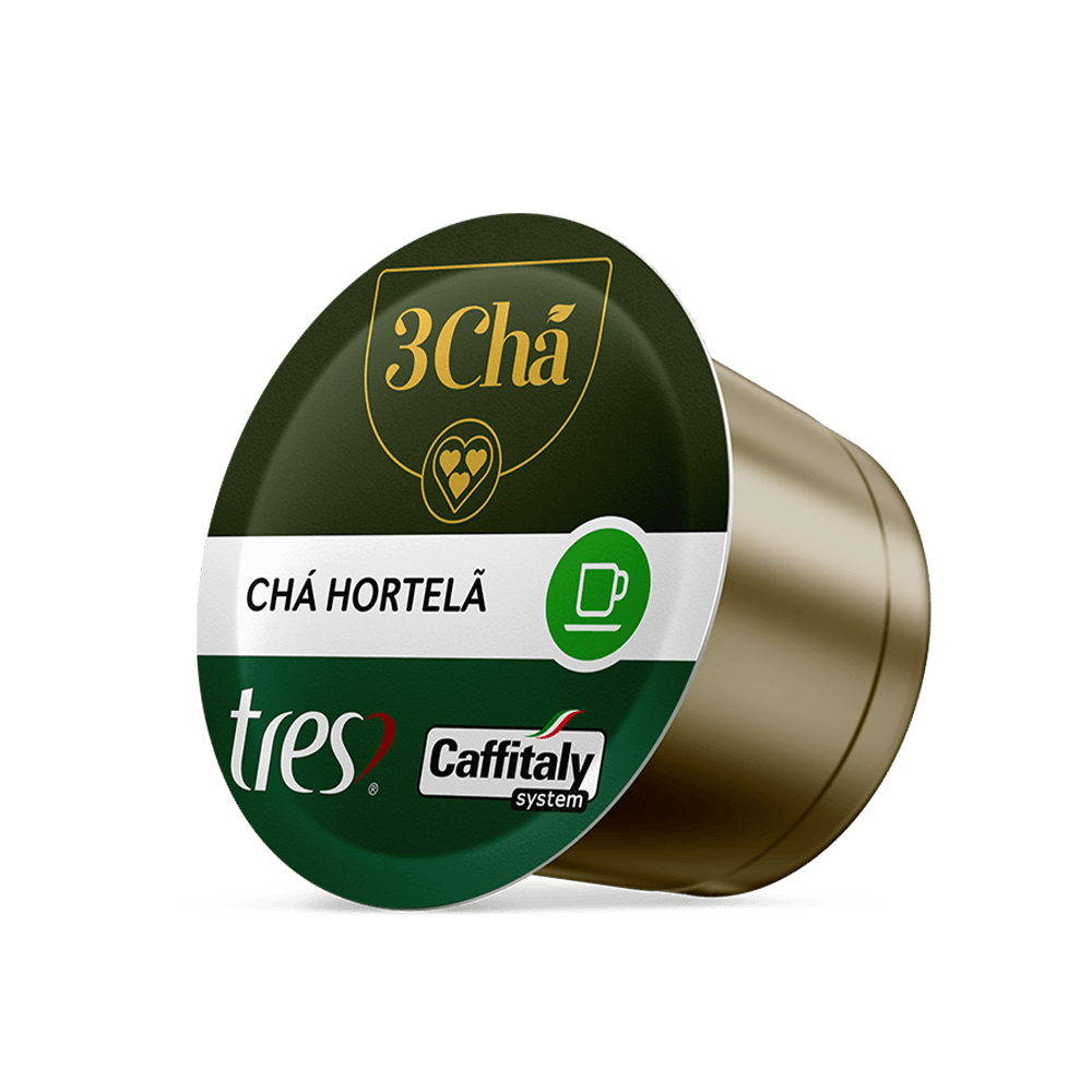 vetor chá de hortelã