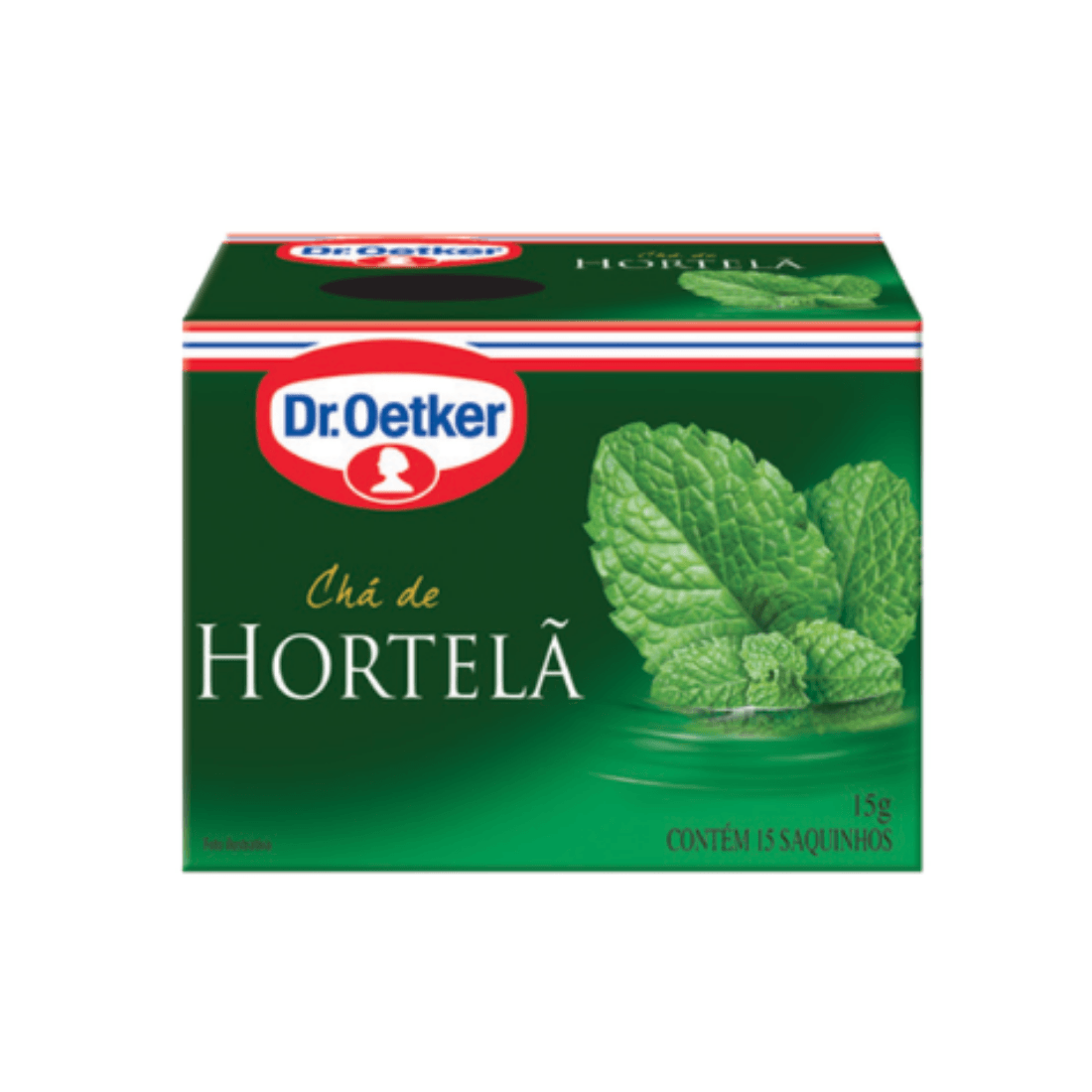 vetor chá de hortelã