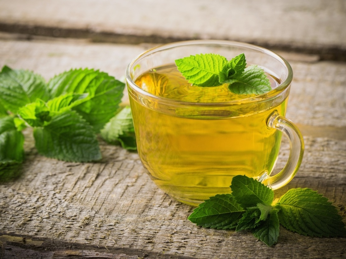 vitamina A chá hortelã