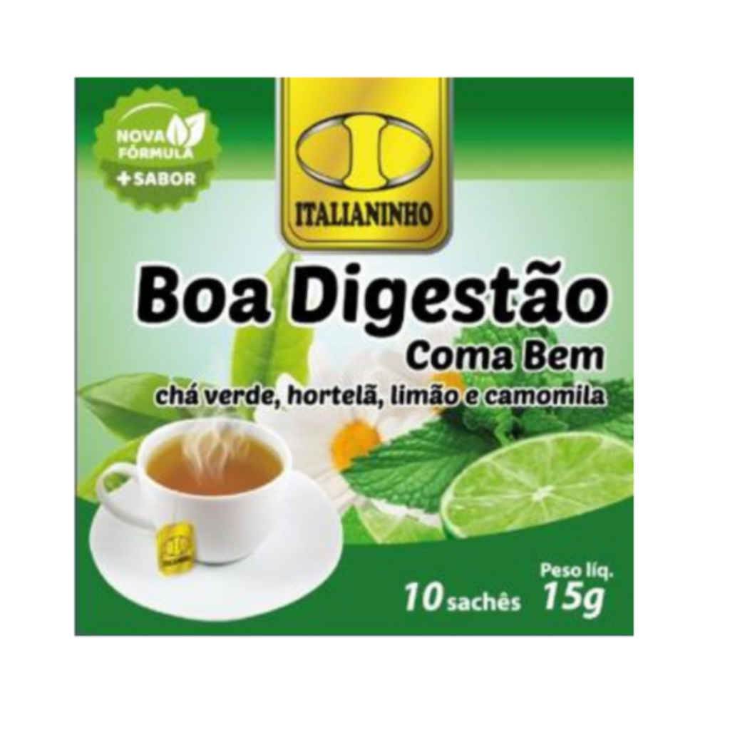 chá para má digestão