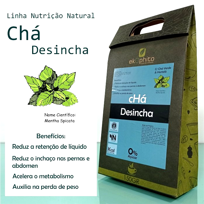 chá para retenção de líquidos