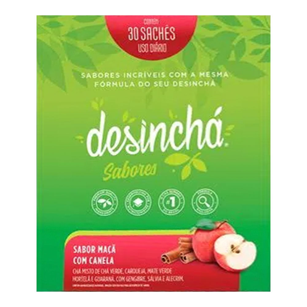 chá verde para desinchar