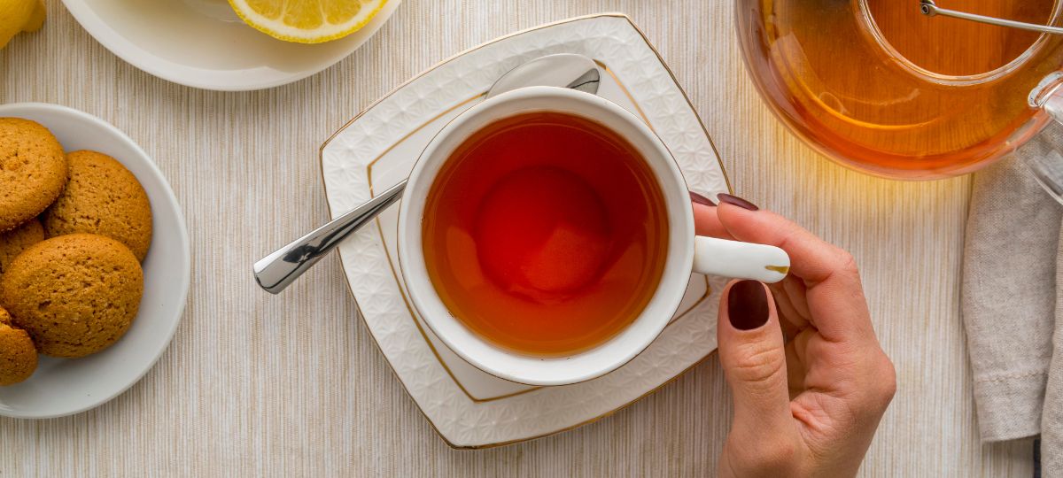 chá para mau hálito bucal