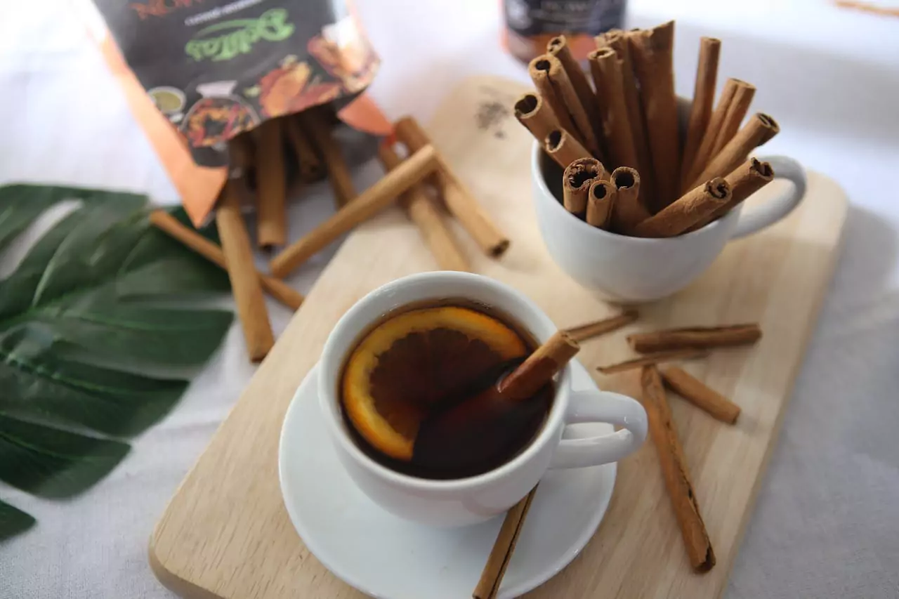 como fazer chá de canela