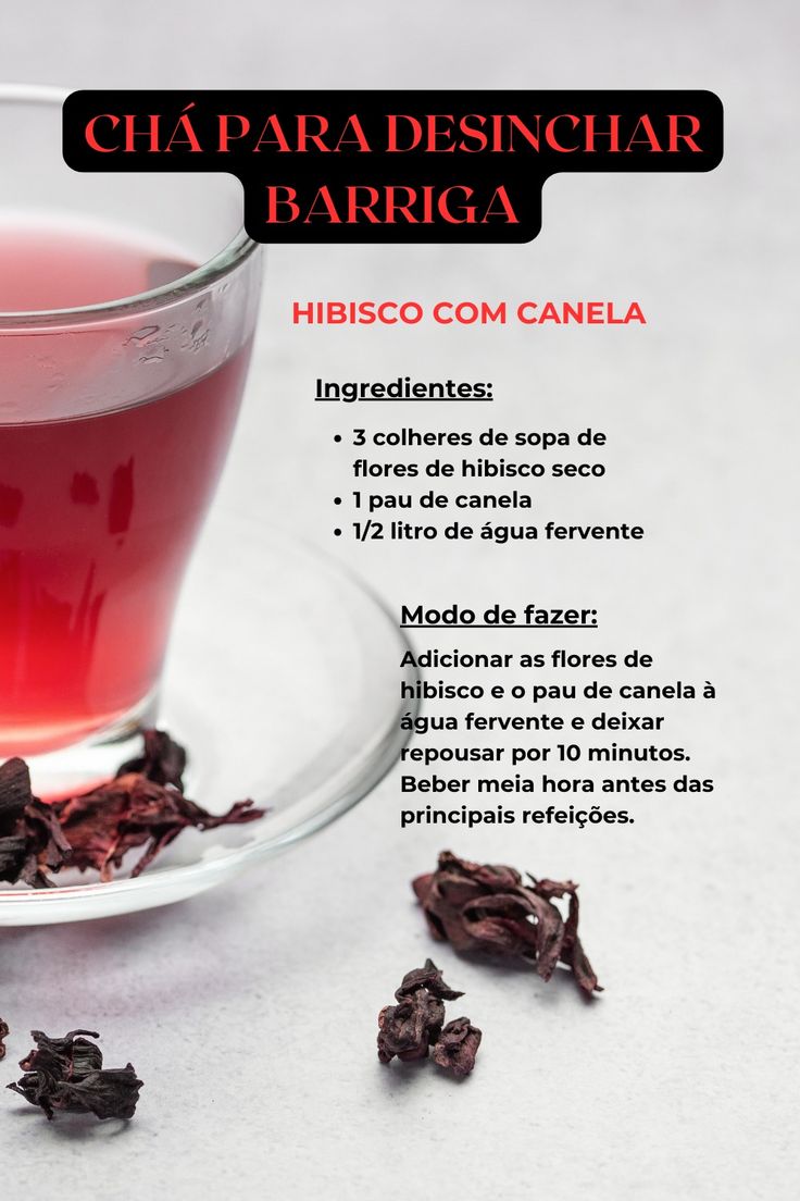 receita de chá para gases