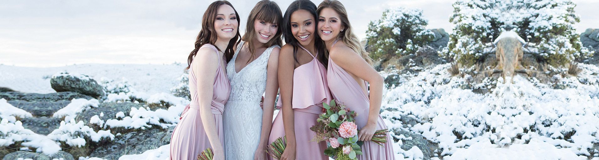 madrinha de casamento rosa